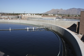 The UA-led WEST Center is co-located with the Pima County water reclamation facility and adjacent to reclaimed water recharge basins and constructed wetlands, all of which is part of a Water Reclamation Campus. The center helps the community deal with water scarcity by developing technologies and conducting research around wastewater treatment. The UA-led WEST Center is co-located with the Pima County water reclamation facility and adjacent to reclaimed water recharge basins and constructed wetlands, all of which is part of a Water Reclamation Campus. The center helps the community deal with water scarcity by developing technologies and conducting research around wastewater treatment.